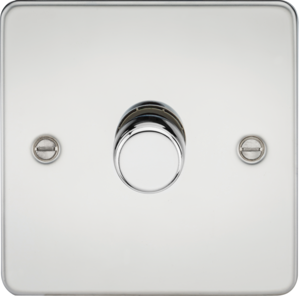 1G 2-way 10-200W (5-150W LED) Intelligent dimmer - Polished Chrome