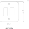 Metalclad 2G grid faceplate - Image 2