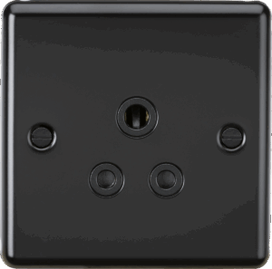 5A Unswitched Socket - Matt Black