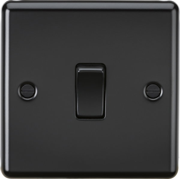 20A 1G DP Switch - Matt Black