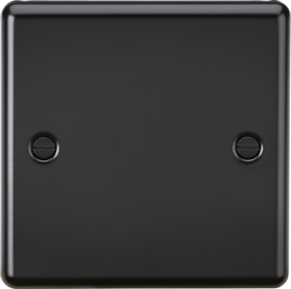 1G Blanking Plate - Matt Black