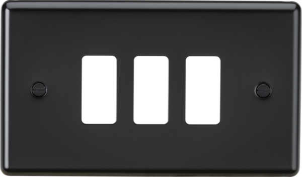 3G Grid Faceplate - Matt Black