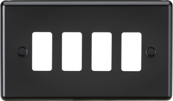 4G Grid Faceplate - Matt Black