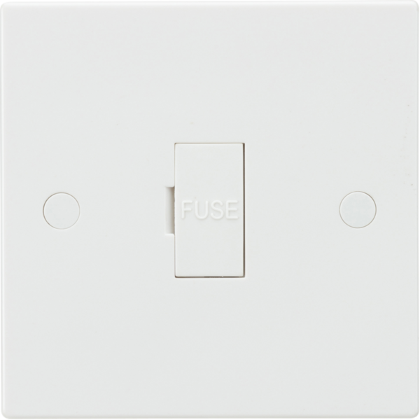 13A Fused Spur Unit with 3A Fuse Fitted