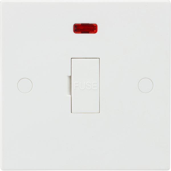 13A Fused Spur Unit with Neon