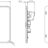 20A Flex Outlet Plate - Brushed Chrome - Image 2
