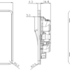 20A 1G DP Switch - Matt Black with Chrome Rocker - Image 2
