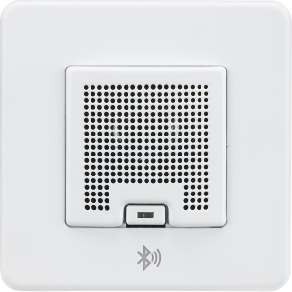 Screwless 3W RMS Bluetooth Speaker Outlet - Matt White