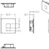 230V LED Plinth Light - Matt White - Image 2