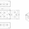 2G 47mm Galvanised Steel Box - Image 2