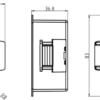 35mm Double Dry Lining Box - Image 2