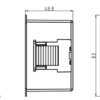 47mm Double Dry Lining Box - Image 2