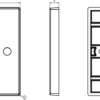 1G Modular Faceplate - White - Image 2