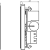 Telephone Master Outlet Module 25 x 50mm (IDC) - White - Image 2