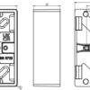 Single 25mm Pattress Box - Image 2