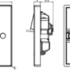 13A 2G SP Switched Socket with Twin Earths - ASTA Approved - Image 2