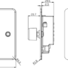 1G 2-way 10-200W (5-150W LED) Intelligent dimmer - Polished Chrome - Image 2