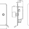 1G 2-way 10-200W (5-150W LED) Intelligent dimmer - Brushed Brass - Image 2