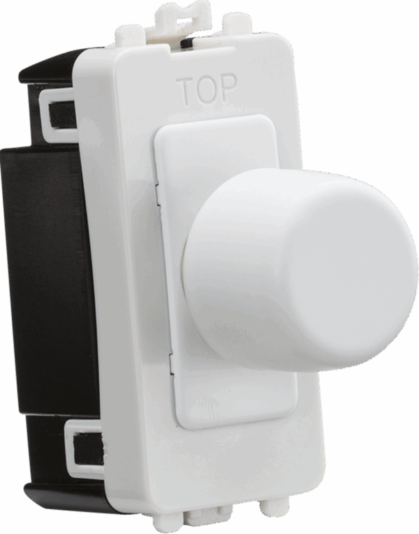 6A 1G 2-way Dummy Dimmer Module - Matt White