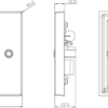 Telephone Master Outlet - Brushed Chrome - Image 2