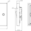 20A 1G DP Switch with Neon - Brushed Chrome - Image 2