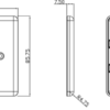 3G Grid Faceplate - Rounded Edge Brushed Chrome - Image 2