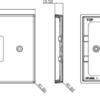 3G Grid Faceplate - Brushed Chrome - Image 2