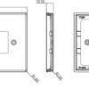 4G Grid Faceplate - Brushed Chrome - Image 2