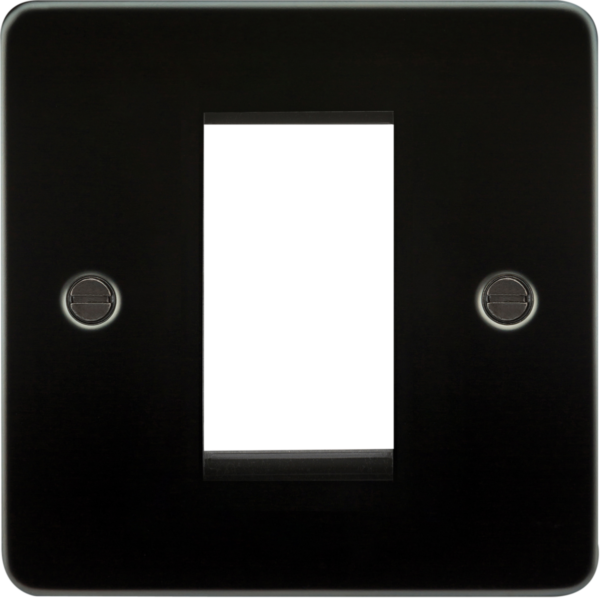 1G Modular Faceplate - Gunmetal