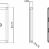 3G Grid Faceplate - Rounded Edge Polished Chrome - Image 2