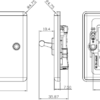 10AX 3G 2-way Toggle Switch - Polished Chrome - Image 2