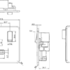 13A 1G SP Switched Socket with Dual USB A+A (5V DC 2.4A shared) - Matt Black with Chrome Rocker - Image 2