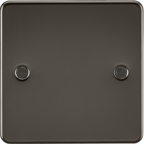 1G Blanking Plate - Gunmetal