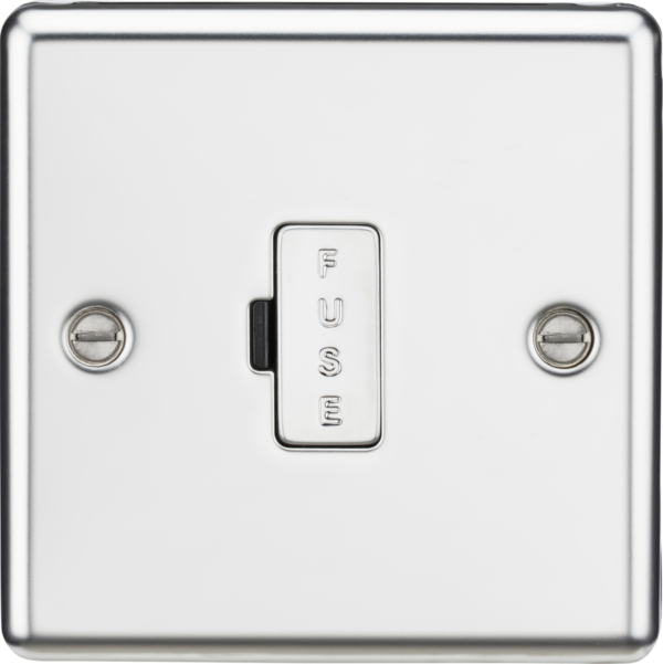 13A Fused Spur Unit - Polished Chrome