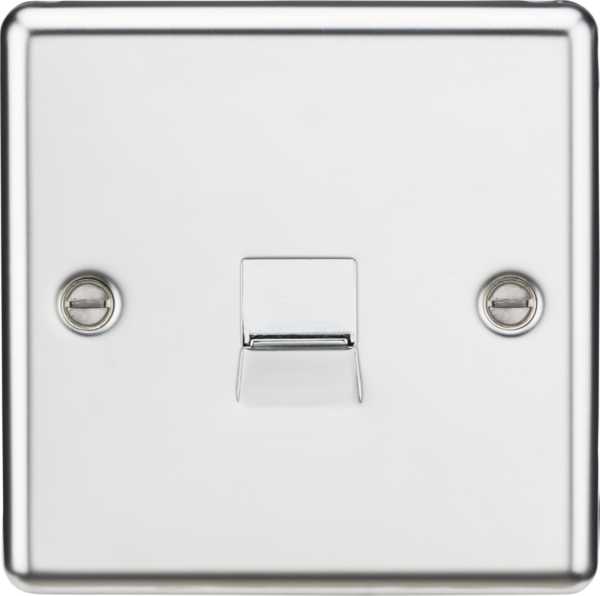 Telephone Master Outlet - Polished Chrome