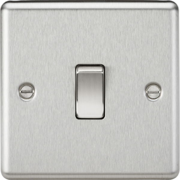 20A 1G DP Switch - Brushed Chrome