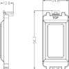 Blank grid module - black nickel - Image 2