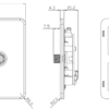 TV & SAT TV Outlet (Isolated) - Anthracite - Image 2