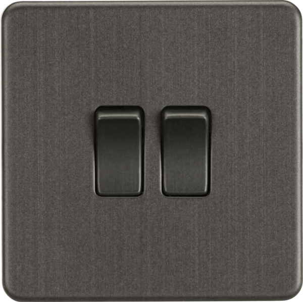 10AX 2G 2-way Switch - Smoked Bronze