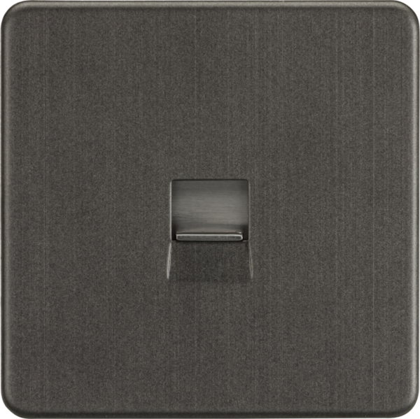 Telephone Master Socket - Smoked Bronze