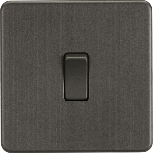 20A 1G DP Switch - Smoked Bronze