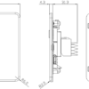 RJ45 Network Outlet - Black Nickel - Image 2