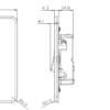 10AX 1G Intermediate Switch - Polished Chrome - Image 2