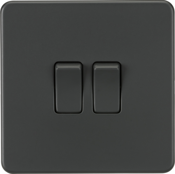 10AX 2G 2-way Switch - Anthracite