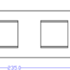 6G Modular Faceplate (2G + 4G) - Matt White - Image 2