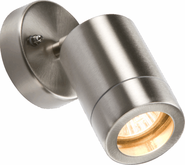 230V IP65 GU10 35W Lightweight Stainless Steel Adjustable Wall Light