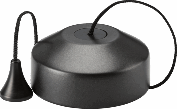 10AX 2-way Pull Cord Switch - Smoked Bronze