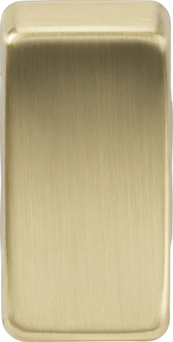 Switch cover - brushed brass