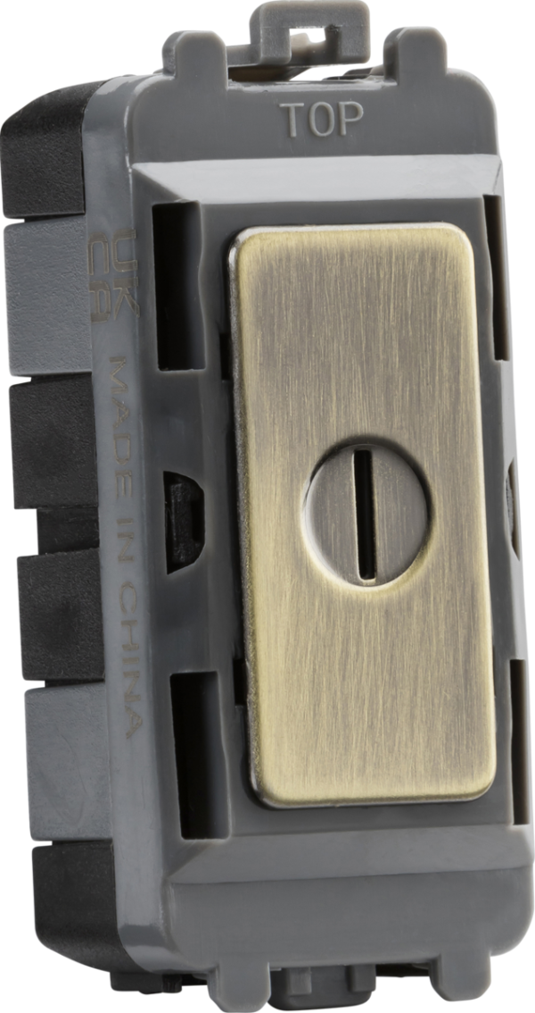 20AX DP key module - antique brass