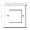 1G Brush faceplate (assembled) - Image 2